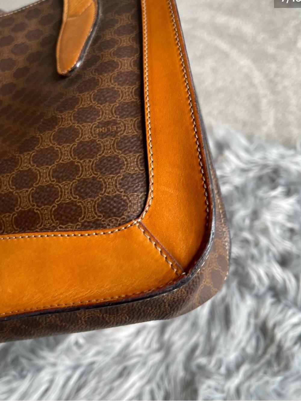 Authentic CELINE vintage small satchel bag - Picture 7 of 15